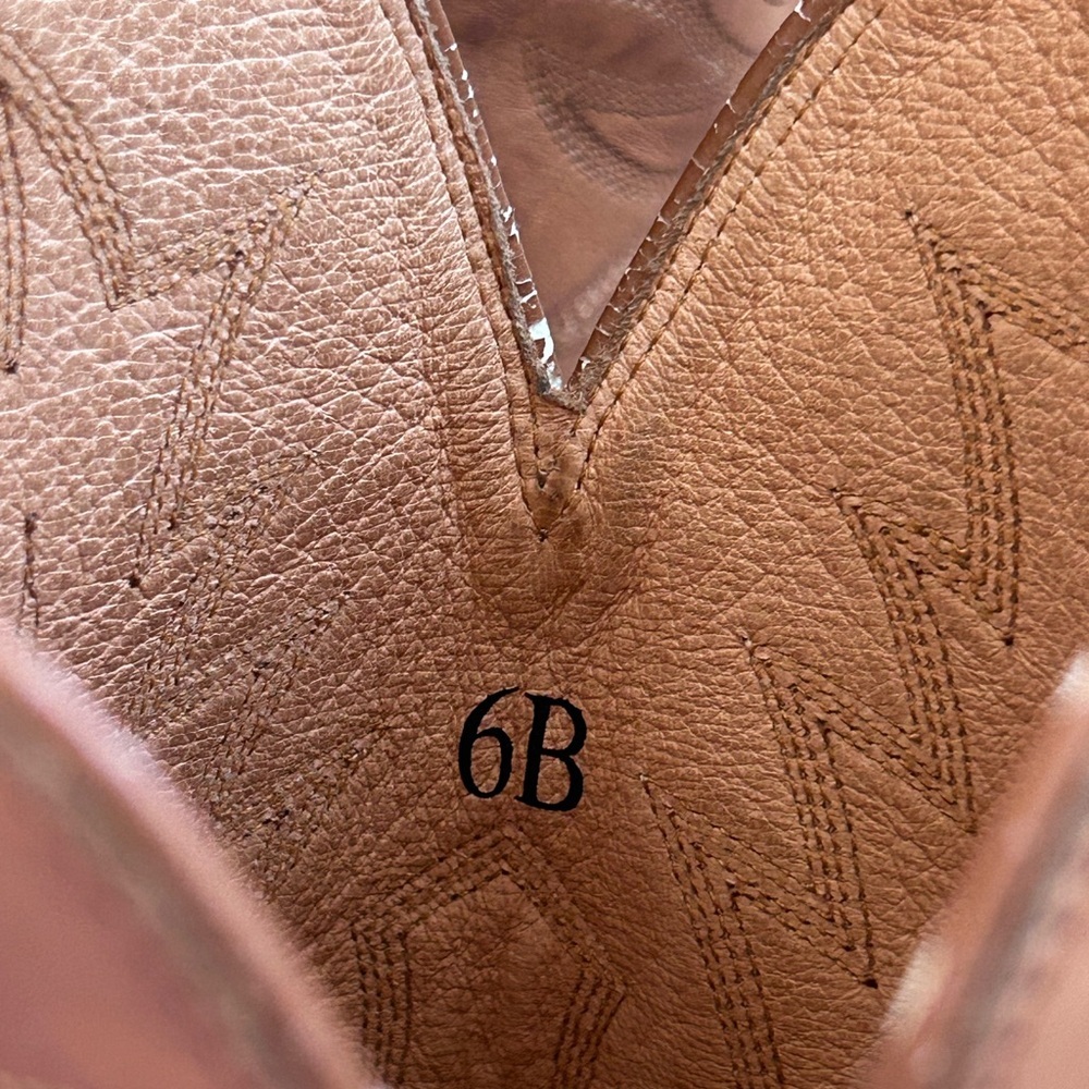 Ariat Women's Heritage X Toe Elastic Wide Calf Western Snip Toe Boot-10040425 - Picture 11 of 12